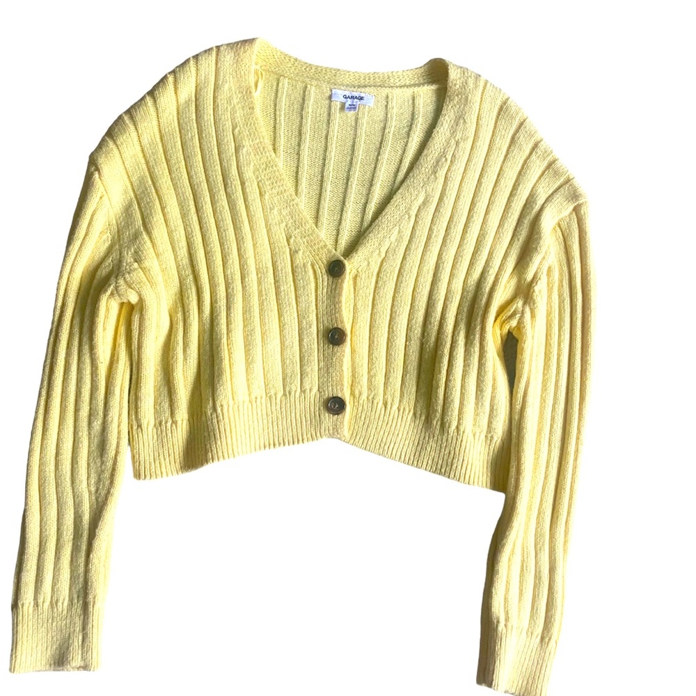 Women’s cropped cardigan size Medium